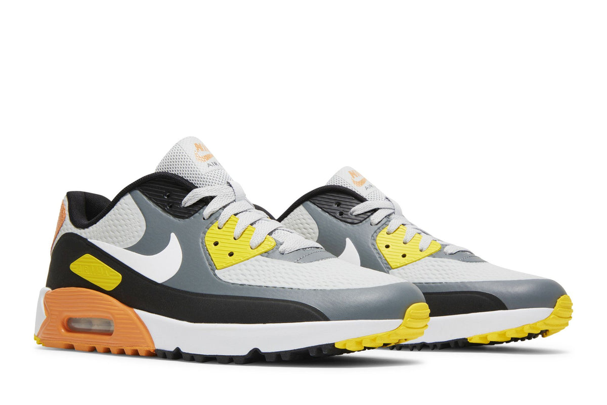 Nike Air Max 90 Golf Smoke Grey Black Orange sneaker afbeelding 8 - stylecode CU9978-012