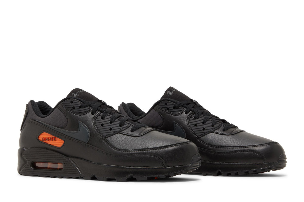 Nike Air Max 90 Gore-Tex Black Anthracite Safety Orange sneaker afbeelding 8 - stylecode DJ9779-002