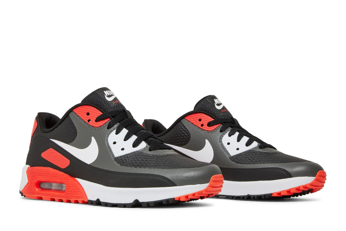 Nike Air Max 90 Golf Iron Grey Infra Red 23 sneaker afbeelding 8 - stylecode CU9978-010