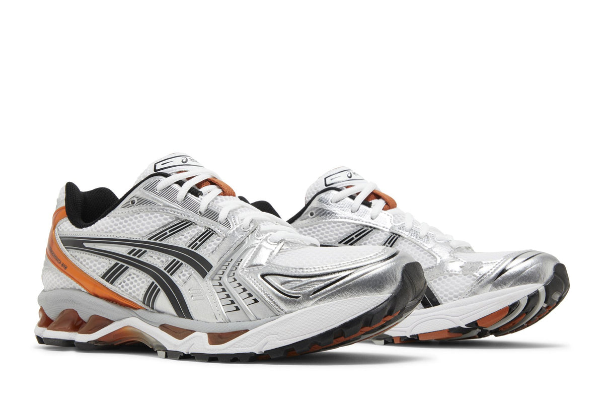 ASICS Gel-Kayano 14 White Piquant Orange sneaker afbeelding 8 - stylecode 1201A019-109