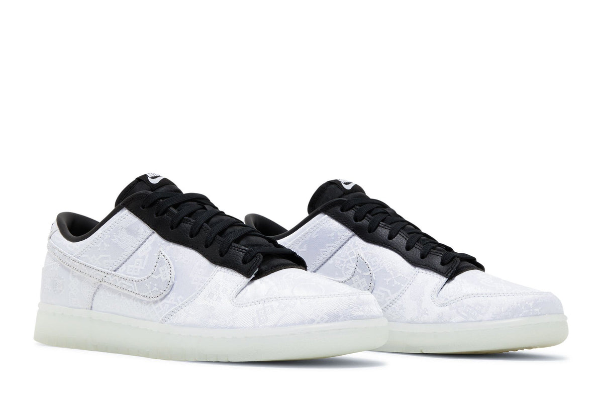 Nike Dunk Low CLOT Fragment White sneaker afbeelding 8 - stylecode FN0315-110