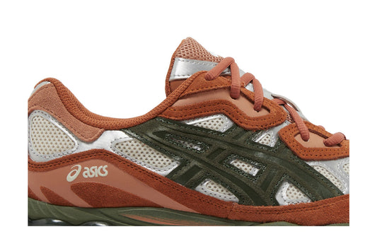 ASICS Gel-NYC Oatmeal Forest Green Orange sneaker afbeelding 2 - stylecode 1201A789-251