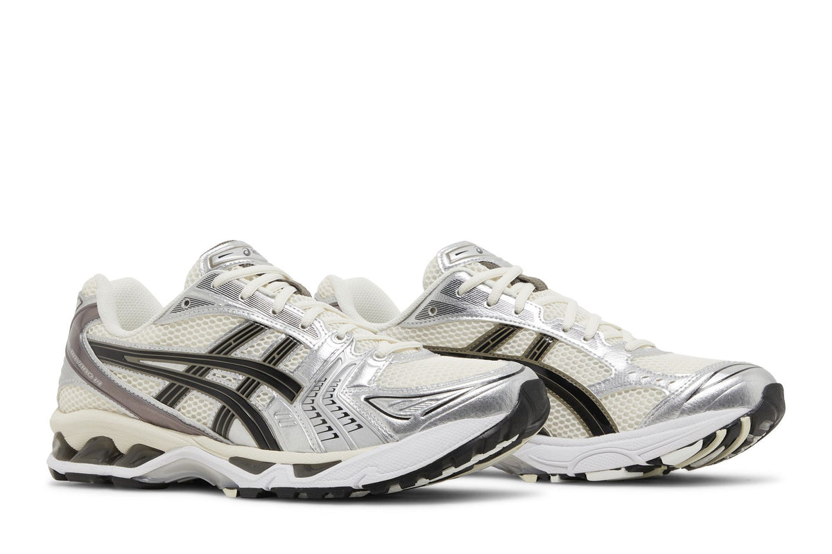 ASICS Gel-Kayano 14 Cream Black Metallic Plum sneaker afbeelding 8 - stylecode 1201A019-108