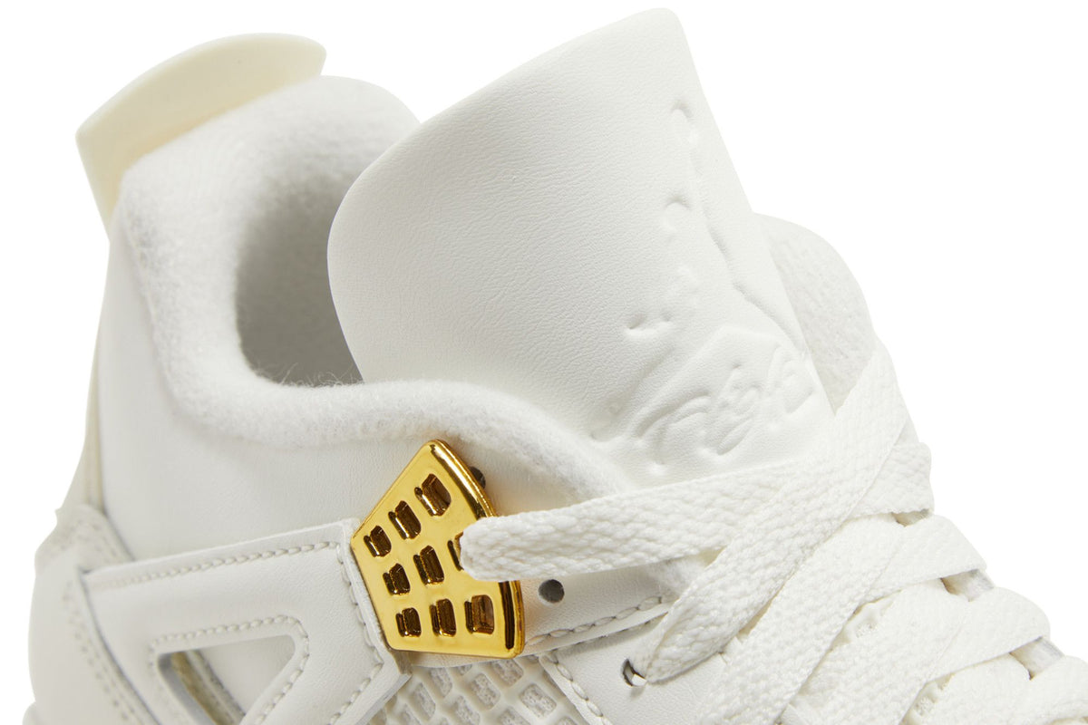 Jordan 4 Retro Metallic Gold (Women's) sneaker afbeelding 9 - stylecode AQ9129-170