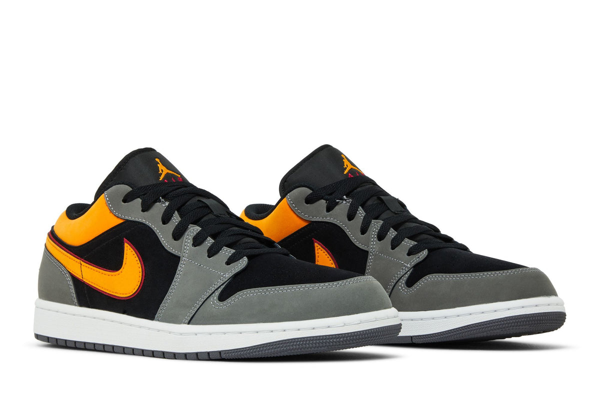 Jordan 1 Low SE Light Graphite Vivid Orange sneaker afbeelding 8 - stylecode FN7308-008