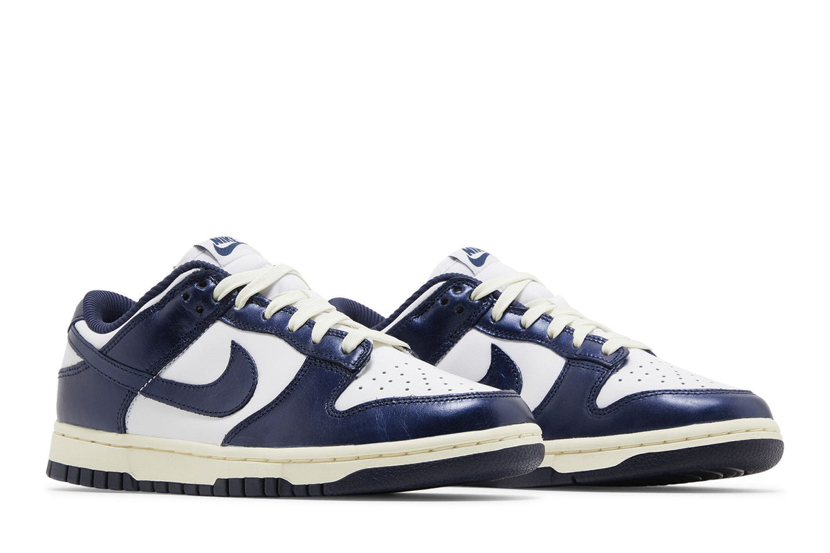 Nike Dunk Low PRM Vintage Navy (Women's) sneaker afbeelding 8 - stylecode FN7197-100