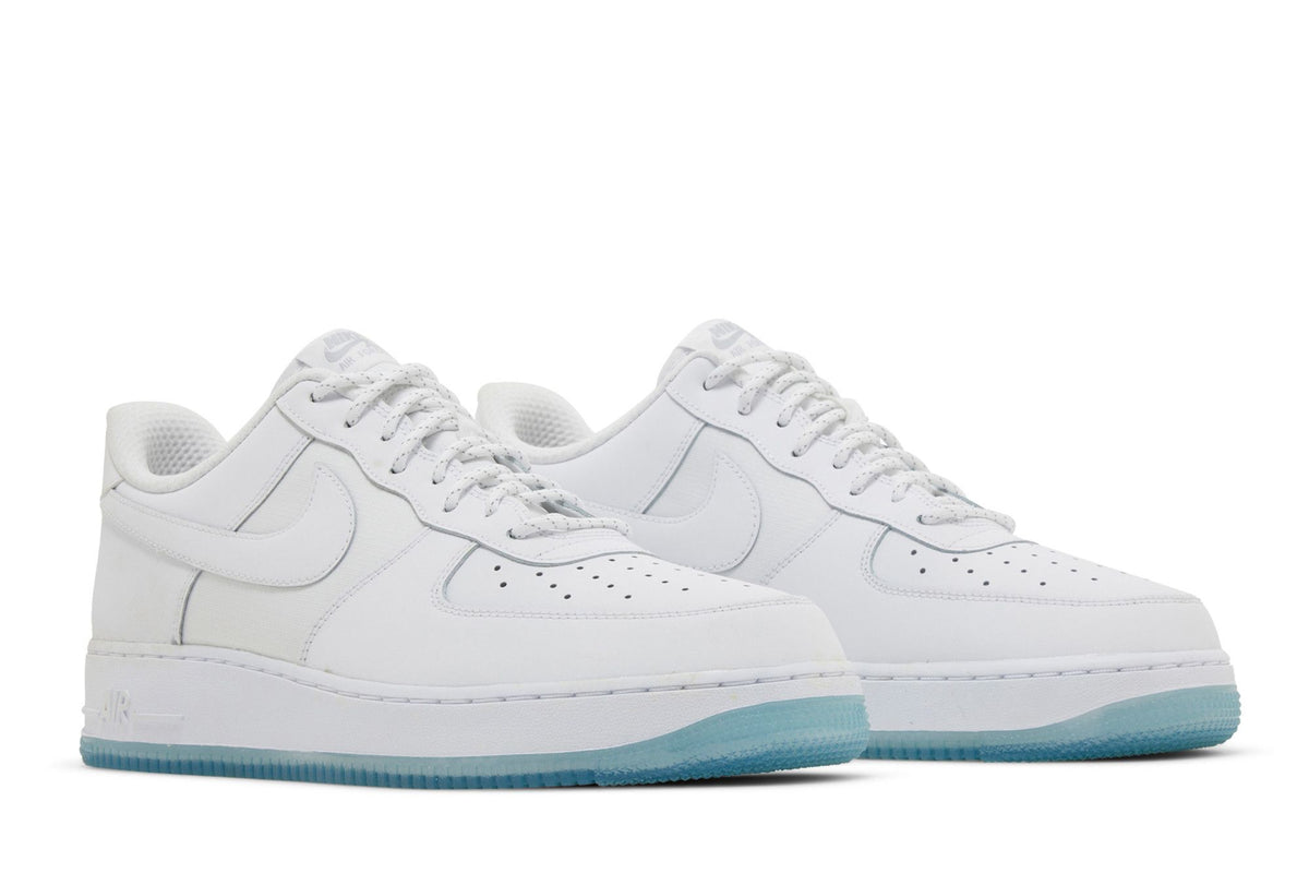 Nike Air Force 1 Low '07 White Ice Blue Sole sneaker afbeelding 8 - stylecode FV0383-100
