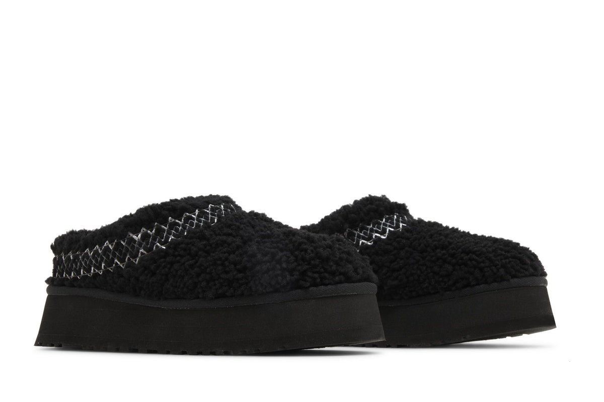 UGG Tazz Slipper Heritage Braid Black (Women's) sneaker afbeelding 8 - stylecode 1143976-BLK