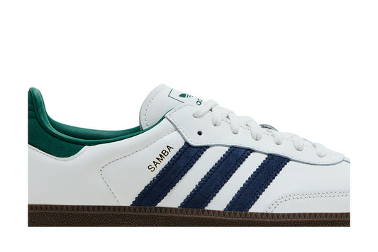 adidas Samba OG Black White Collegiate Green sneaker afbeelding 2 - stylecode IH4882