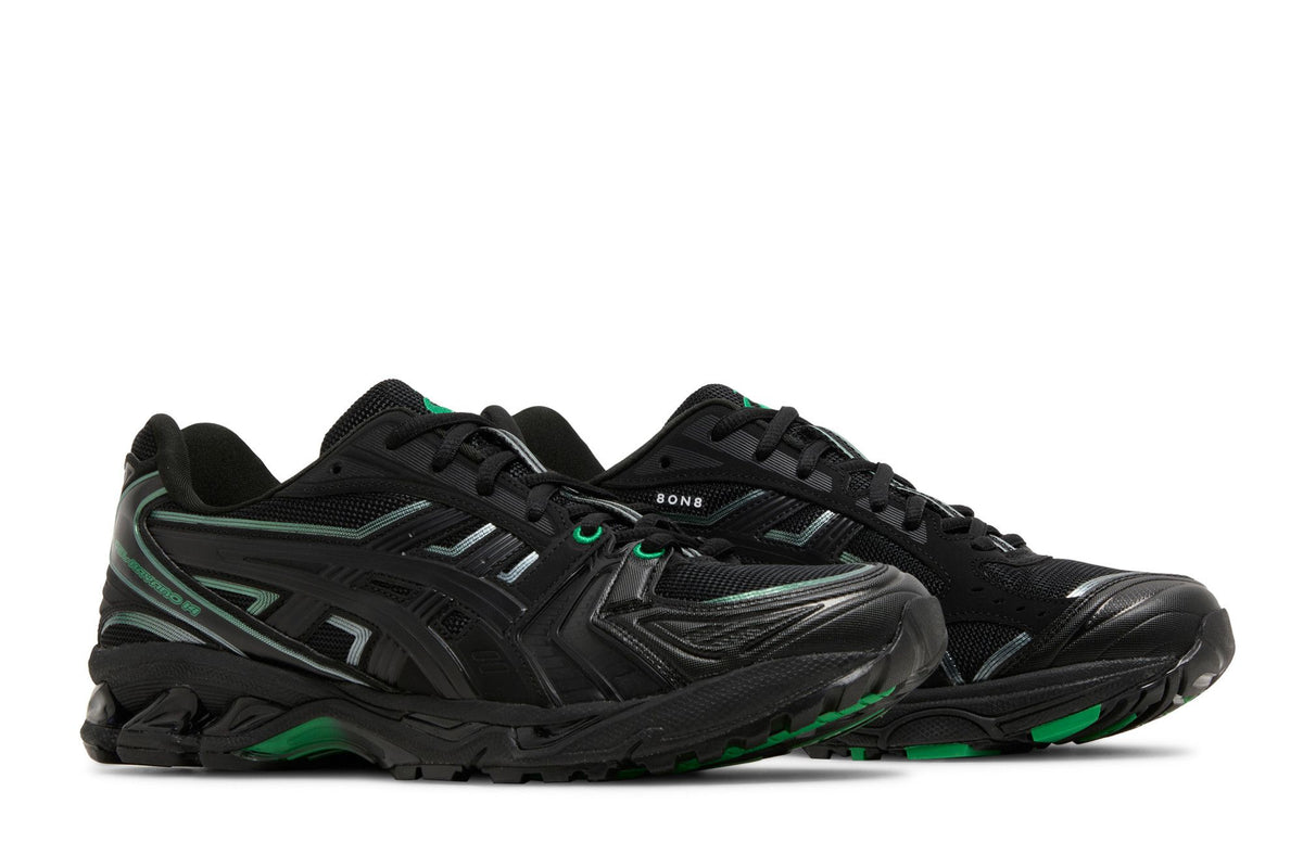 ASICS Gel-Kayano 14 8ON8 Black Green sneaker afbeelding 8 - stylecode 1201B024-001