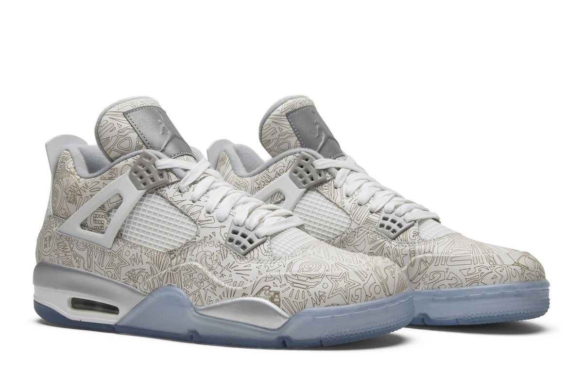 Jordan 4 Retro 30th Anniversary Laser sneaker afbeelding 8 - stylecode 705333-105