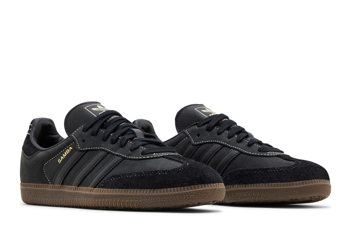 adidas Samba OG Core Black Crystal Sand (Women's) sneaker afbeelding 8 - stylecode IH5371