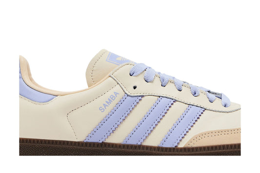 adidas Samba OG Cream White Violet (Women's) sneaker afbeelding 2 - stylecode JI2678