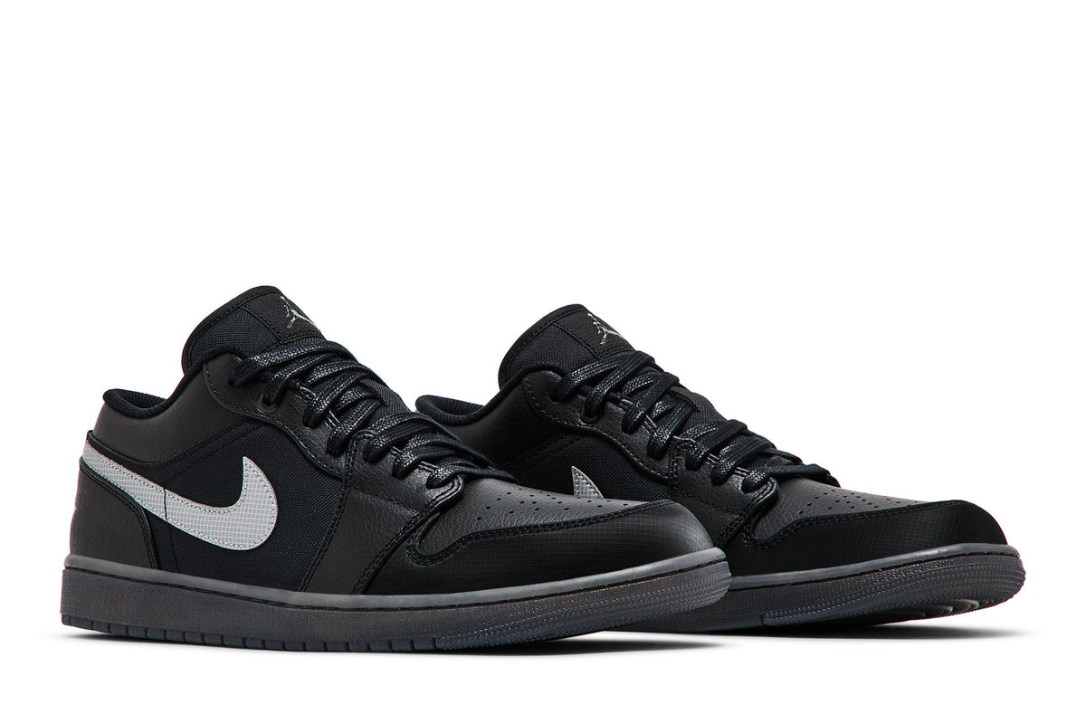 Jordan 1 Low Black White Dark Smoke Grey sneaker afbeelding 8 - stylecode HV5968-001