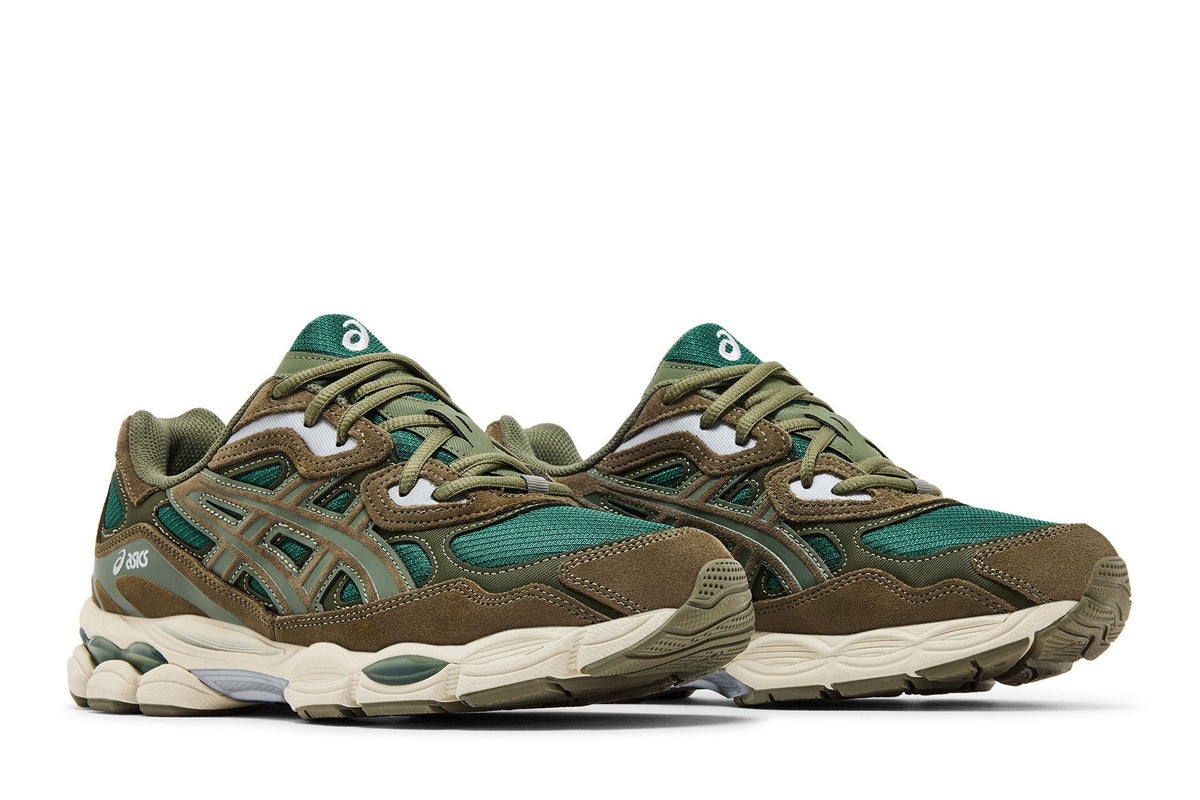 ASICS Gel-NYC Grove Olive Canvas sneaker afbeelding 8 - stylecode 1203A739-300