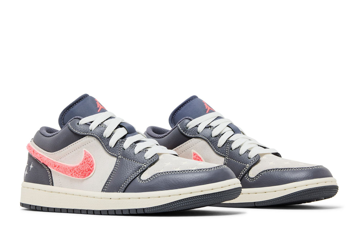 Jordan 1 Low Light Graphite Hot Punch (Women's) sneaker afbeelding 8 - stylecode IM6565-014