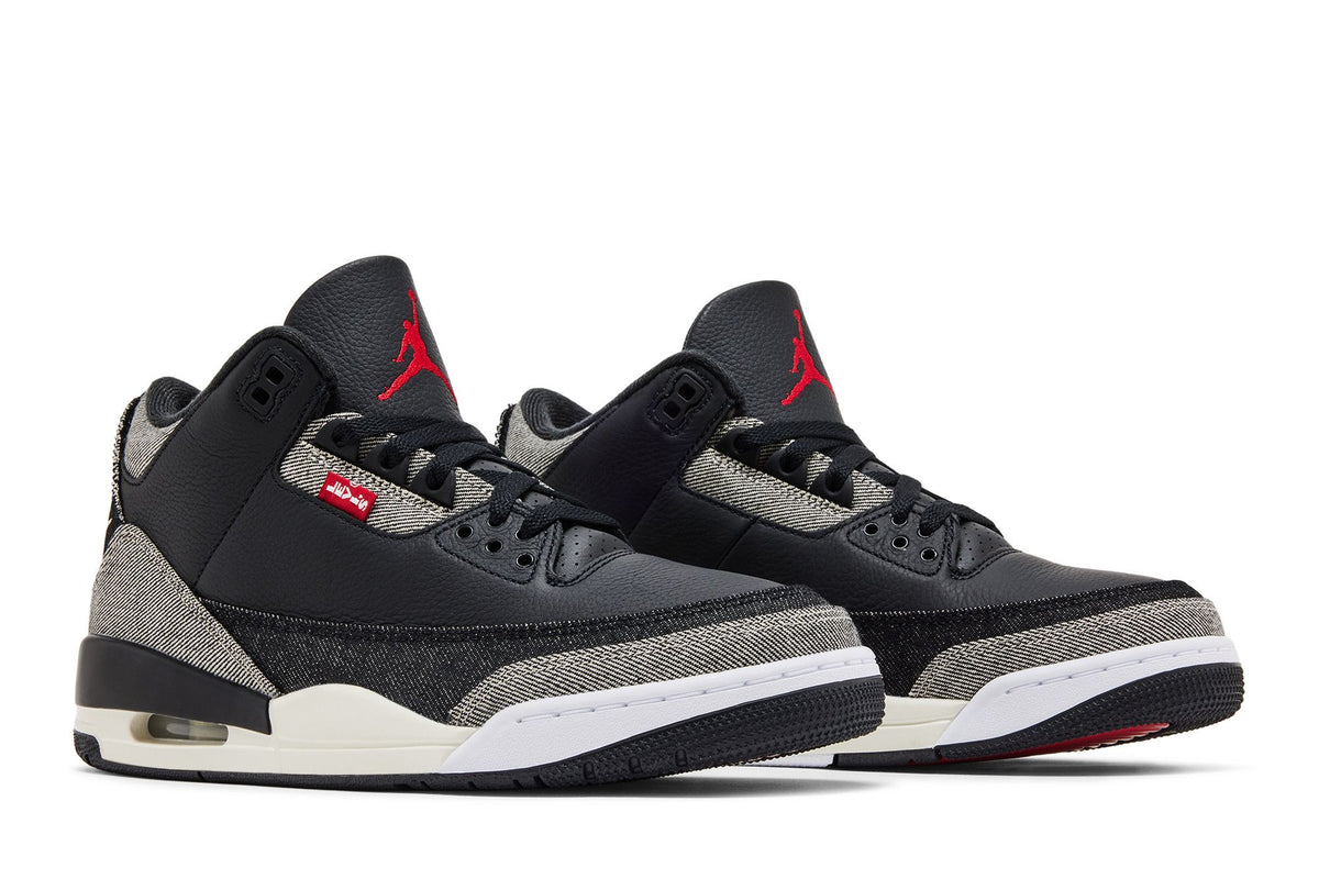 Jordan 3 Retro Levi’s Black sneaker afbeelding 8 - stylecode IR0914-400
