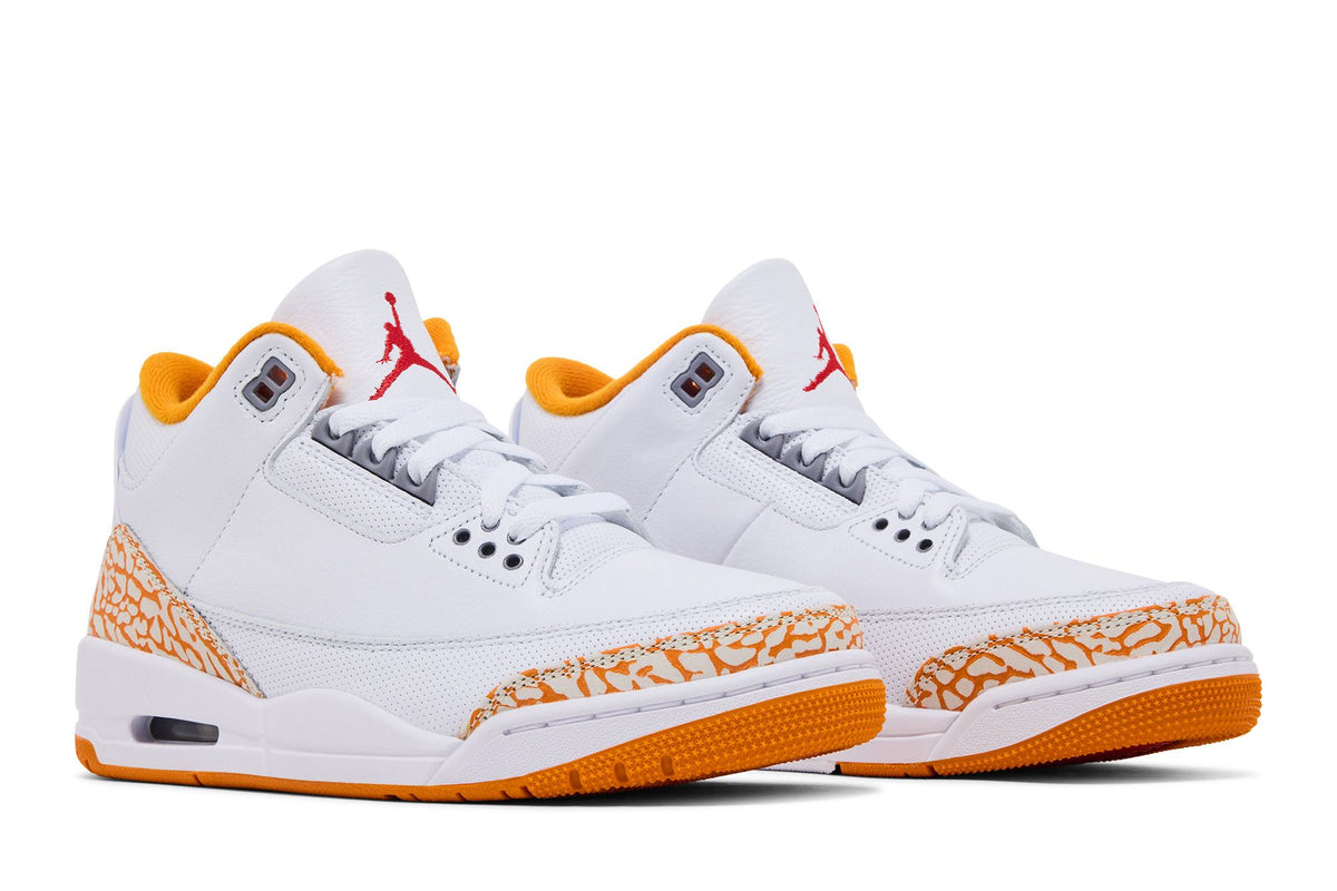 Jordan 3 Retro Orange Citrus (Women's) sneaker afbeelding 8 - stylecode CK9246-101