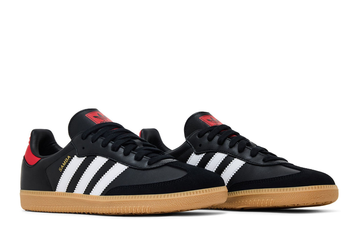 adidas Samba OG Black White Red Gum sneaker afbeelding 8 - stylecode IH6869