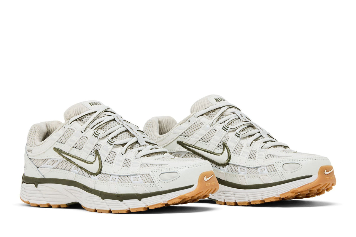 Nike P-6000 Light Bone Medium Olive Gum sneaker afbeelding 8 - stylecode BV1021-016