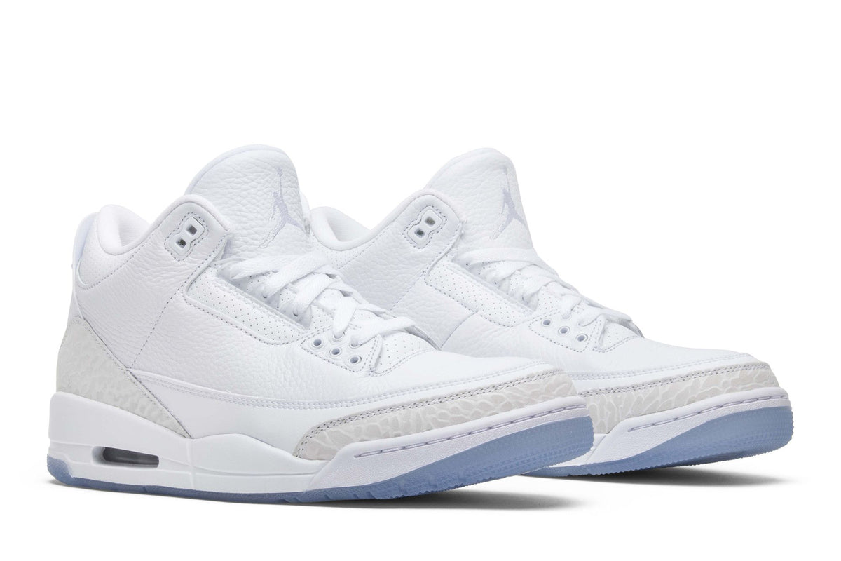 Jordan 3 Retro Pure White (2018) sneaker afbeelding 8 - stylecode 136064-111