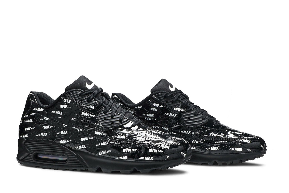 Nike Air Max 90 All-Over Print Black White sneaker afbeelding 8 - stylecode 700155-015