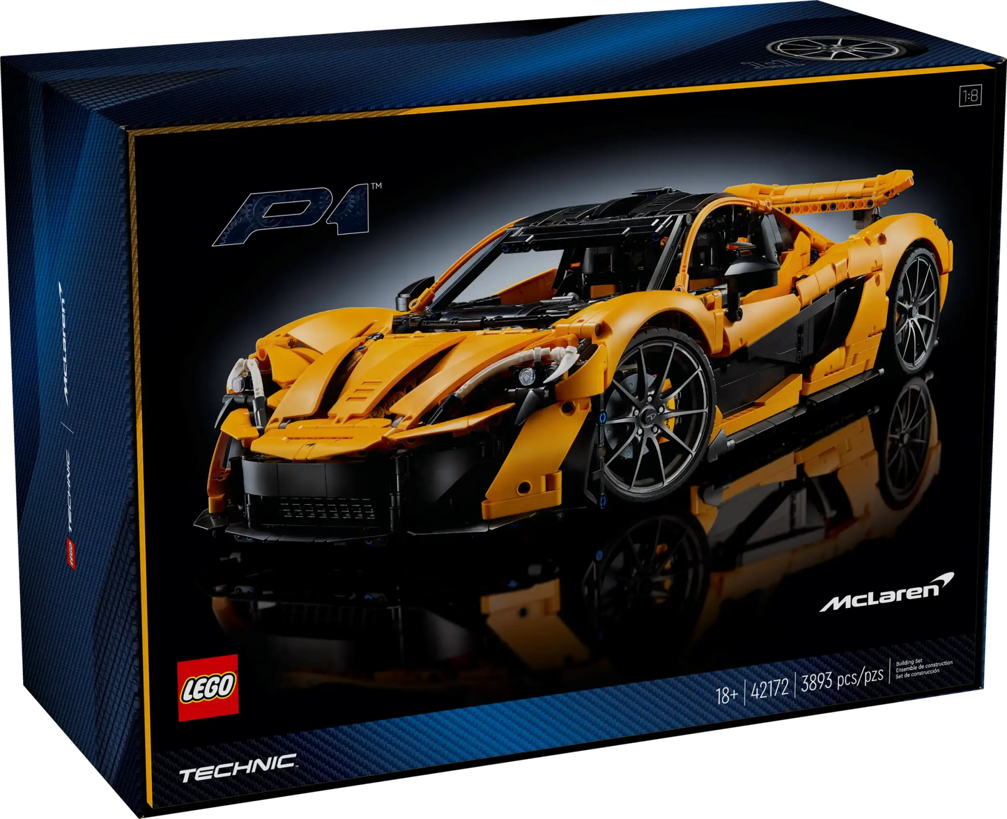 LEGO Technic - McLaren P1™ hypercar - 42172 - HYP3