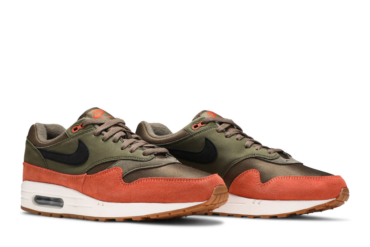 Nike Air Max 1 Olive Canvas Dark Russet sneaker afbeelding 8 - stylecode AH8145-301