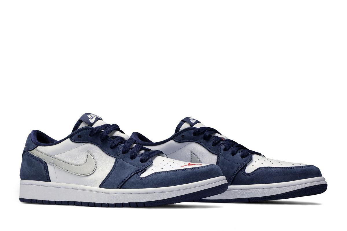 Jordan 1 Low SB Midnight Navy sneaker afbeelding 8 - stylecode CJ7891-400