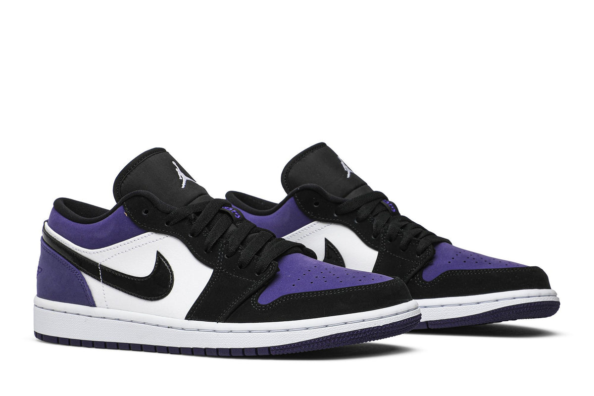 Jordan 1 Low Court Purple sneaker afbeelding 8 - stylecode 553558-125