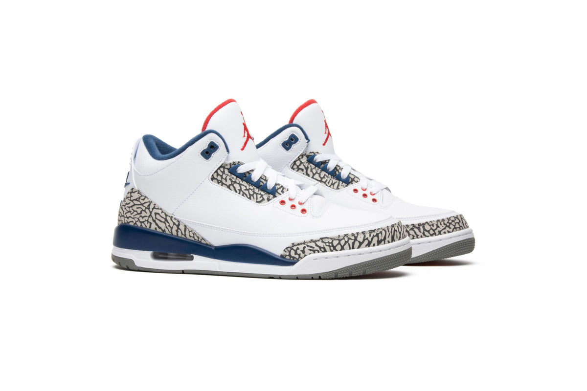 Jordan 3 Retro True Blue (2016) sneaker afbeelding 8 - stylecode 854262-106