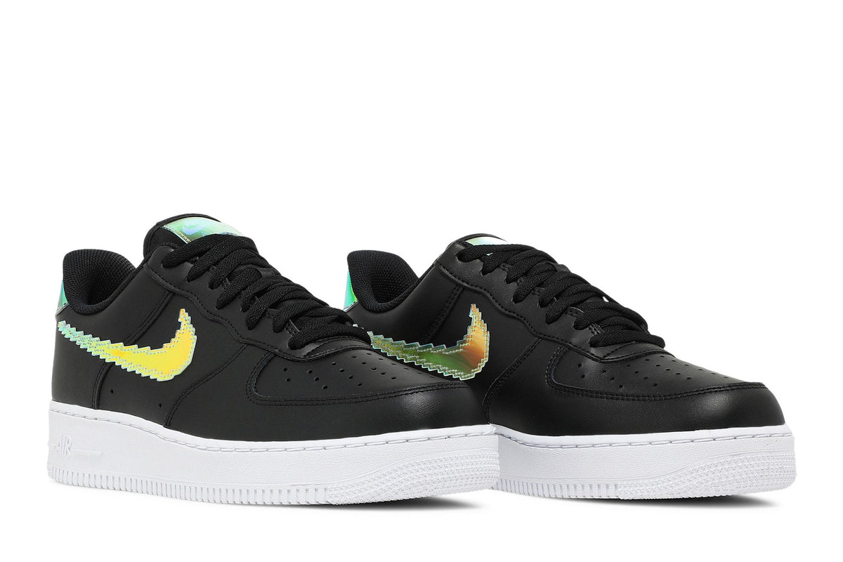 Nike Air Force 1 Low '07 LV8 Iridescent Pixel Swoosh Black sneaker afbeelding 8 - stylecode CV1699-002