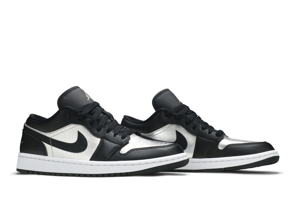 Jordan 1 Low SE Black Metallic Silver (Women's) sneaker afbeelding 8 - stylecode DA5551-001