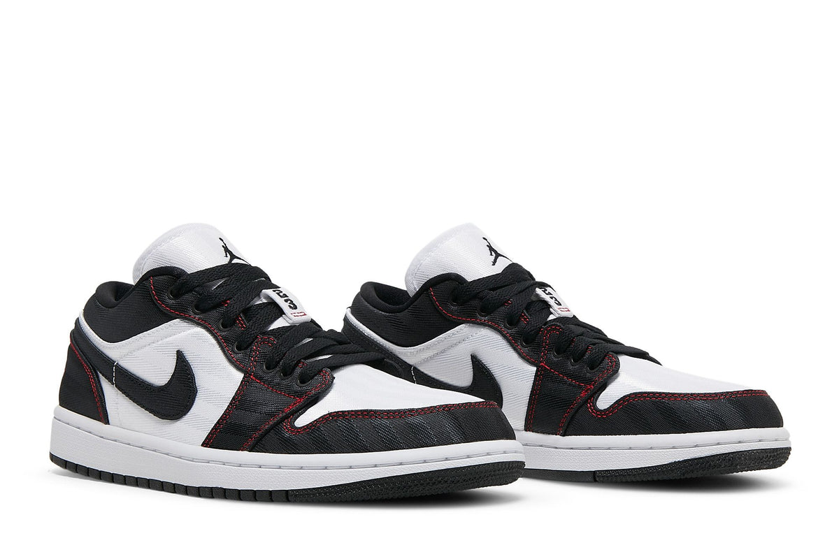 Jordan 1 Low SE Utility White Black Gym Red (Women's) sneaker afbeelding 8 - stylecode DD9337-106