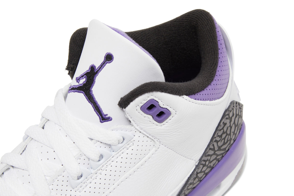 Jordan 3 Retro Dark Iris sneaker afbeelding 9 - stylecode CT8532-105