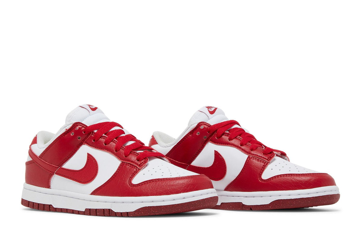 Nike Dunk Low Next Nature White Gym Red (Women's) sneaker afbeelding 8 - stylecode DN1431-101