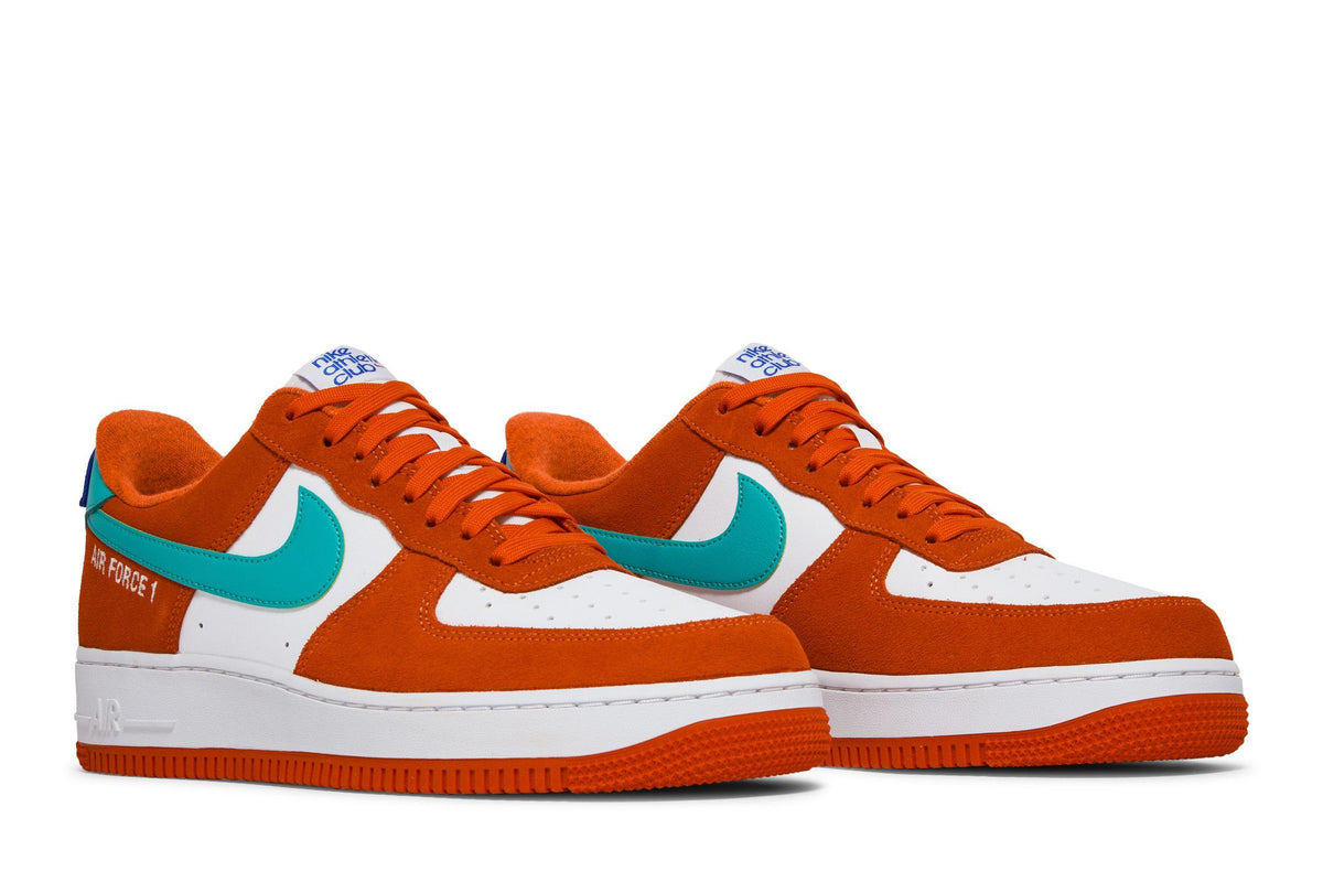 Nike Air Force 1 Low '07 LV8 Athletic Club White Orange sneaker afbeelding 8 - stylecode DH7568-800