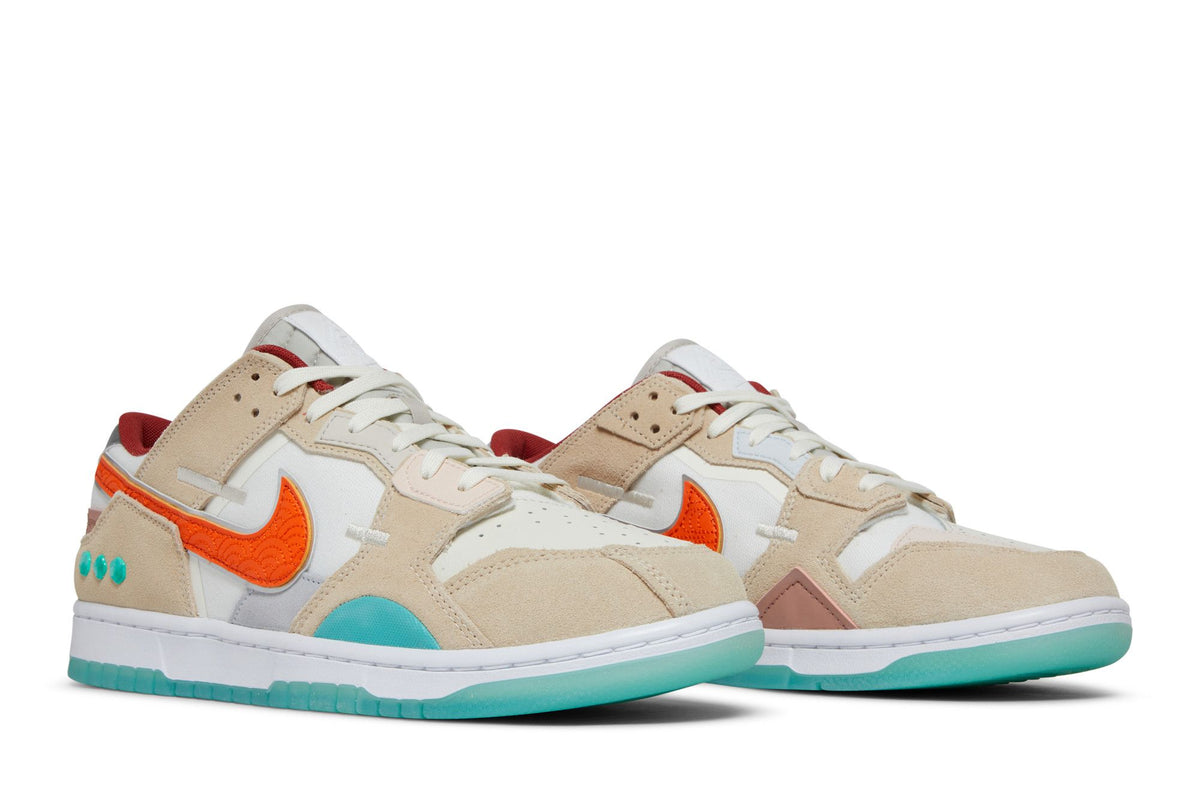 Nike Dunk Low Scrap Shapeless, Formless, Limitless sneaker afbeelding 8 - stylecode DQ4975-181