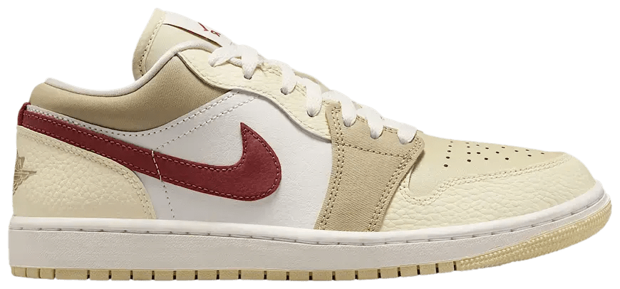 Air Jordan 1 Low SE Desert Khaki Red Sepia (Women's) - HYP3