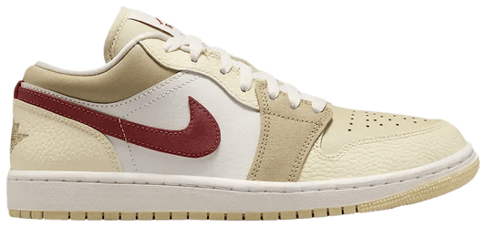 Air Jordan 1 Low SE Desert Khaki Red Sepia (Women's) - HYP3