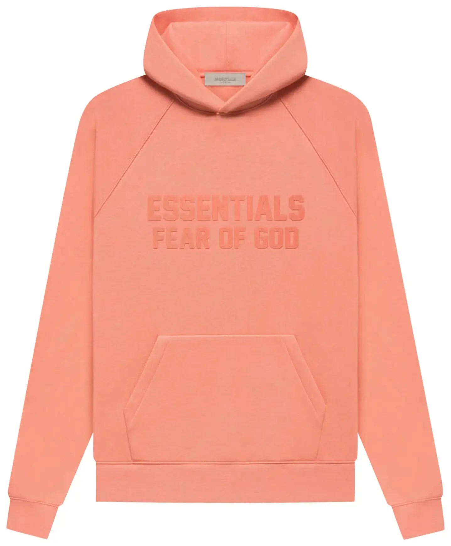 Fear of God Essentials Hoodie 'Coral' - HYP3