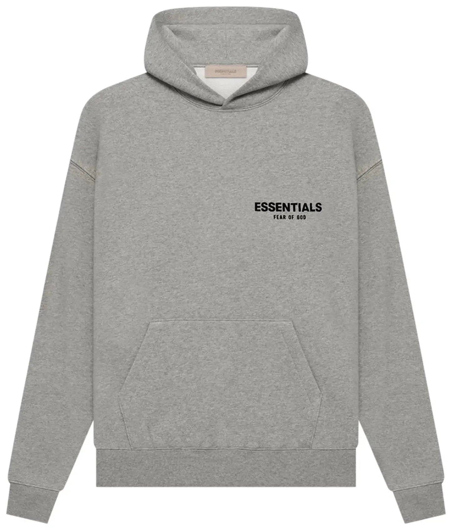 Fear of God Essentials Hoodie 'Dark Oatmeal' - HYP3
