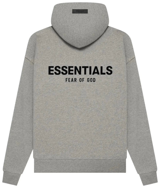 Fear of God Essentials Hoodie 'Dark Oatmeal' - HYP3