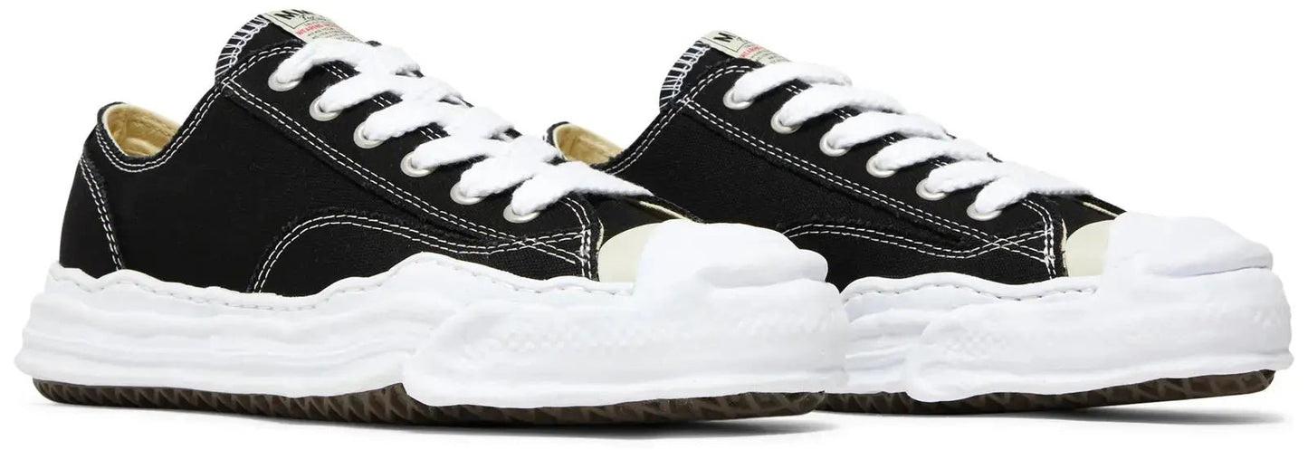 Maison Mihara Yasuhiro Hank OG Sole Canvas Low Black - HYP3