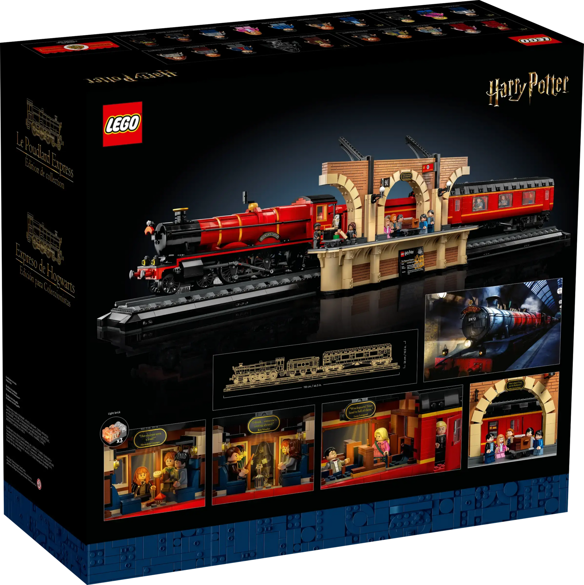 LEGO Harry Potter Zweinstein Express - Verzameleditie Modelbouw Trein - 76405 - HYP3