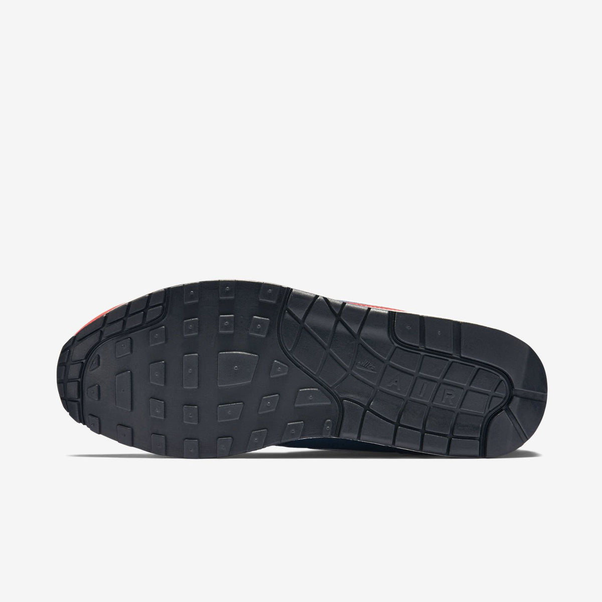 Nike Air Max 1 Midnight Navy Red sneaker afbeelding 5 - stylecode 537383-400