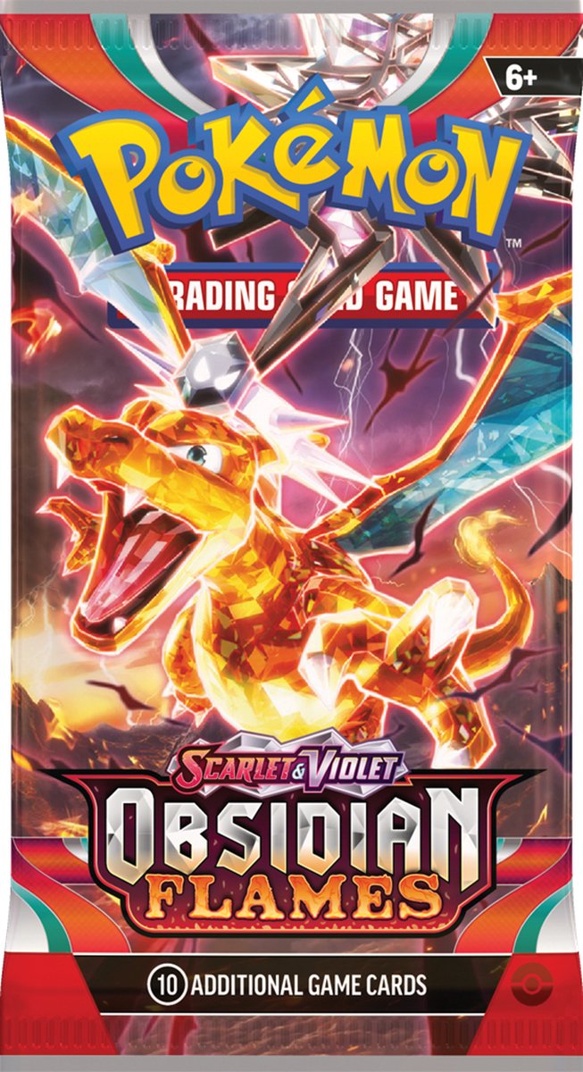 Pokémon Scarlet & Violet Obsidian Flames Booster Display - 36 Booster Packs
