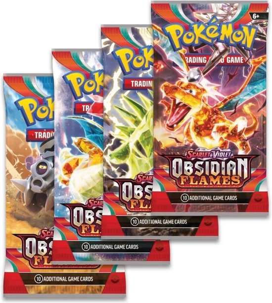 Pokémon Scarlet & Violet Obsidian Flames Booster Display - 36 Booster Packs