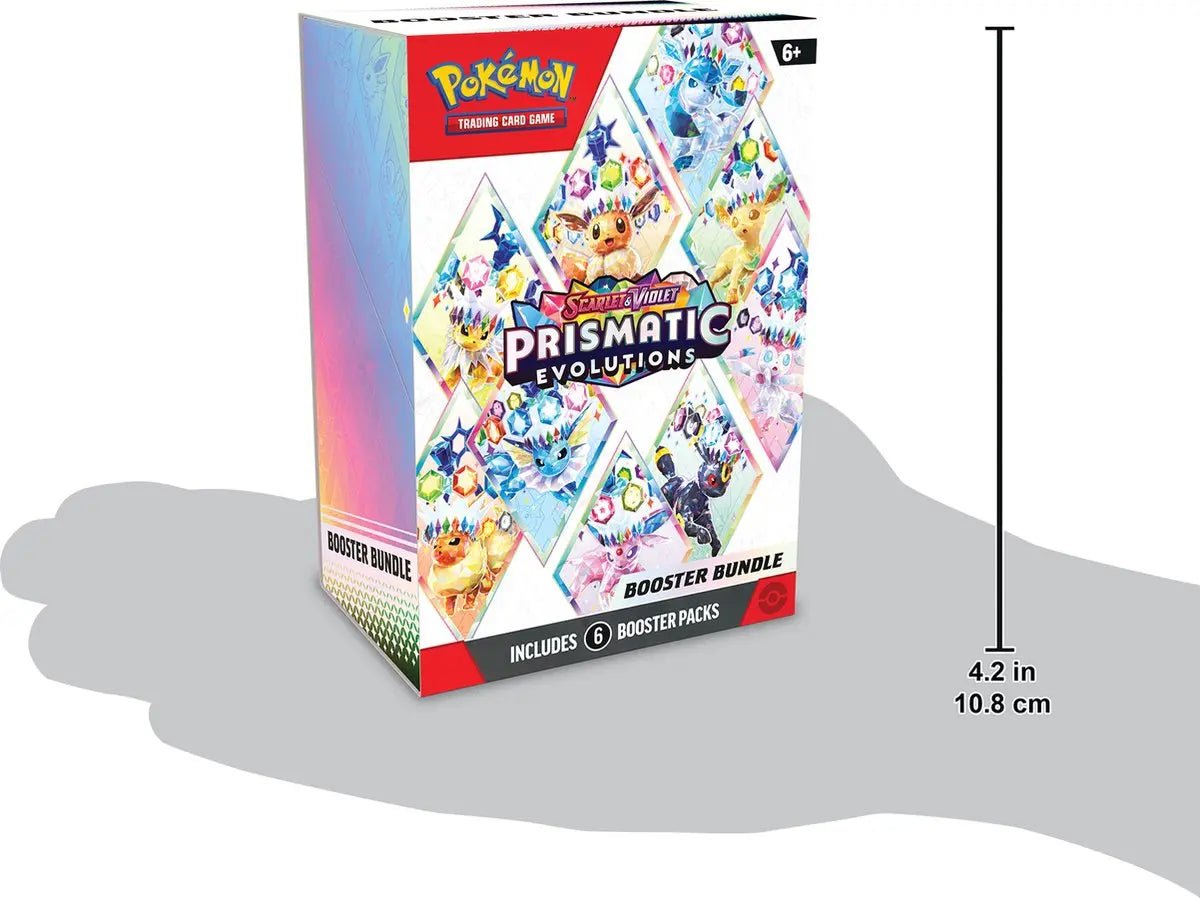 Pokémon Scarlet & Violet Prismatic Evolutions Booster bundel (6 booster packs) - HYP3