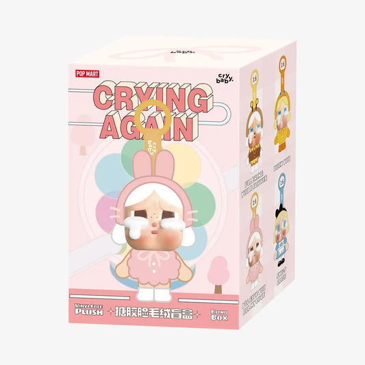 Pop Mart CryBaby - Crying Again Series Vinyl Face Plush Sealed Case - HYP3
